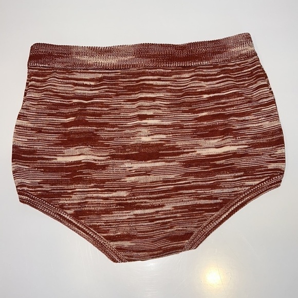 FOR LOVE and Lemons Brown High Rise Swimwear / Sleepwear shorts size Small - Picture 11 of 12